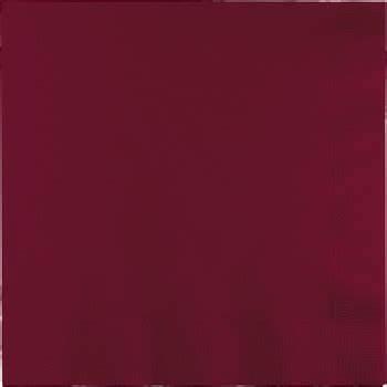 501-109 Lapaco Burgundy 2-ply Beverage Napkin 1000 - cs (clearance)