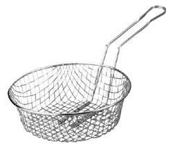 MSB-12M- 12" x Medium Mesh Culinary Basket - ea (CLEARANCE)