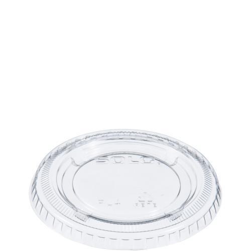 PL4N-0090 - Clear Portion Cup LID for 3.25/ 4 oz 100 - sleeve