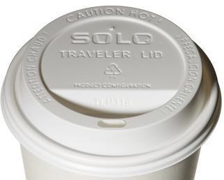 TLP316-0007- White Traveller's Lid for 12-24 oz Hot Cup WHITE 1000 - cs