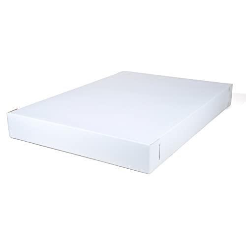 13in x 17.5" x - #52 - Half Slab Corrugated Cake Box 25 - bundle