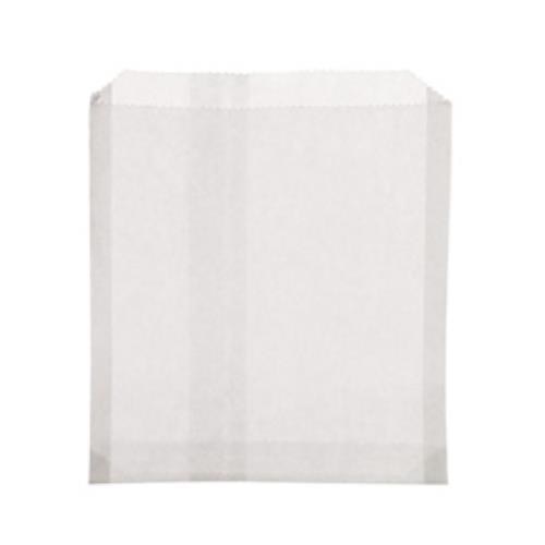 320201 - 6in x .75in x 6.75" x - Sandwich Greaseproof Bag - WHITE 1000 - cs