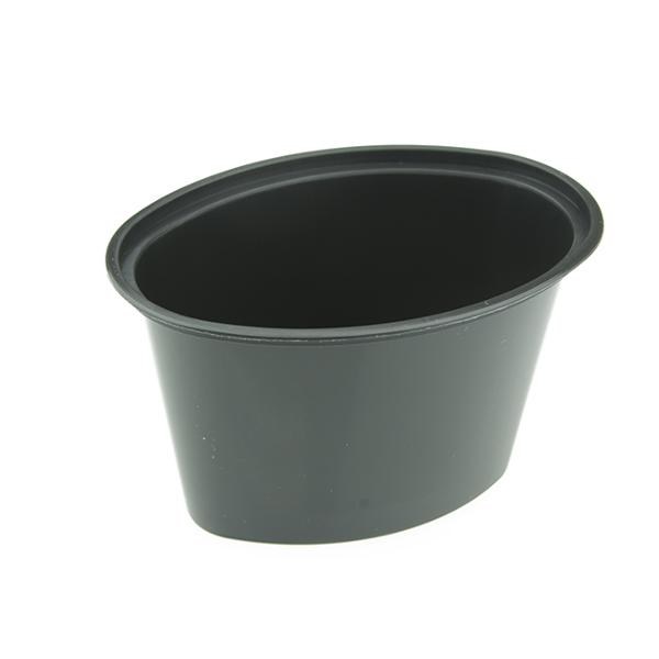 E1004-B - 4 oz Ellipso Black Portion Cup Base Only 1000 - cs (clearance)