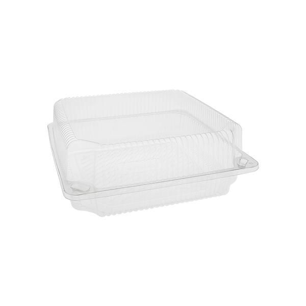W584N - 8.5in x 8.5in x 3.25" x Hinged Container 250 - cs (CLEARANCE)