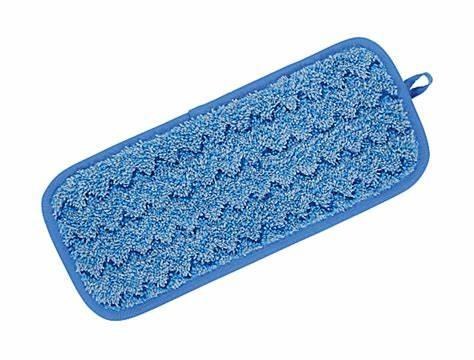 Q820 - Rubbermaid - 11" x Microfiber Wet Pad - BLUE - ea