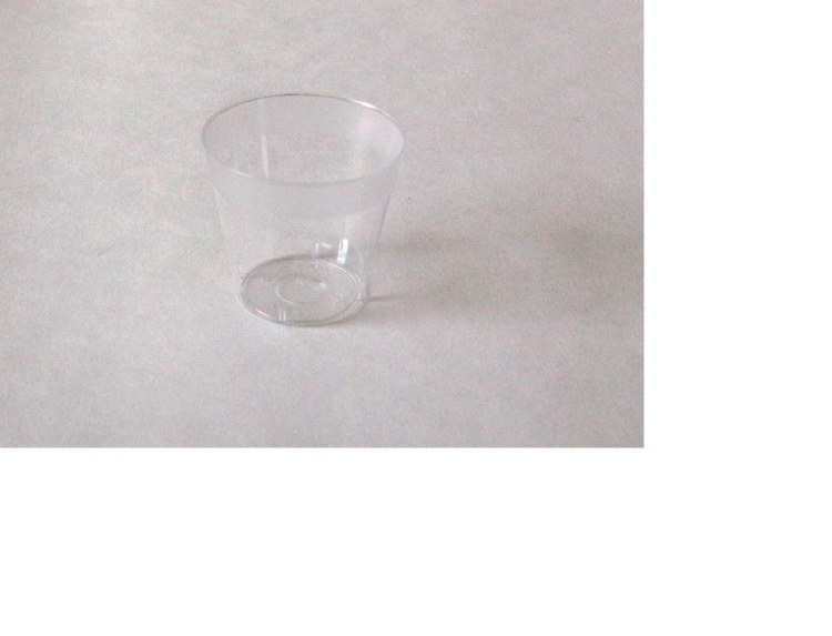 93181- 1 oz - Plastic Shot Glass - CLEAR 36x40 -CS