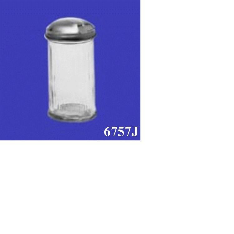 6757 - Sugar Dispenser Jar and Side Lid Complete - ea