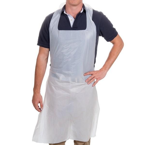 28in x 46" x - Disposable Apron - WHITE 100 - cs