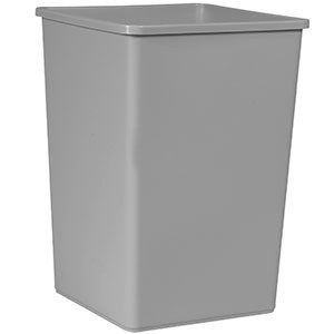 Rubbermaid - 35 gal - Waste Container - GREY - ea