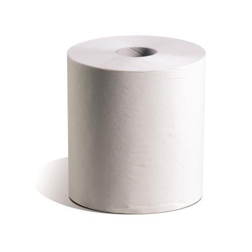 01240 - Embassy - 8" x - Supreme Roll Towel - WHITE 6 x 550' - cs