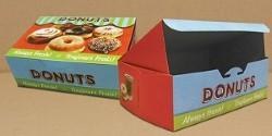 Donut Box - 10 x 7 x 3.5'' STOCK PRINT 100 -  cs (CLEARANCE)