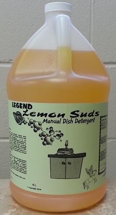 0206-4 L - Legend Lemon Suds - Ware Wash - Manual Detergent - ea