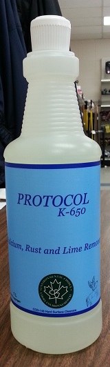 1 L - Protocol K-650 - CLR Tub-Tile-Grout Cleaner - Ecologo Certified - ea