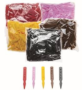 92-916 Assorted Steak Markers 5 x 400 - cs (clearance)