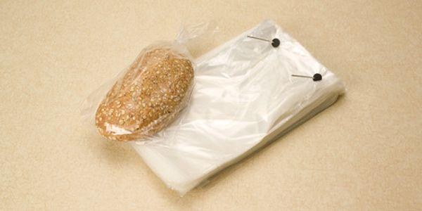 10 x 21 x 4 Bread Bag With Wicket 1mil - 2500 - cs
