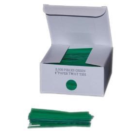 Twist Ties - GREEN 2000 - box