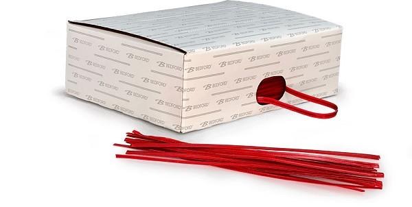 Twist Ties - RED 2000 - box