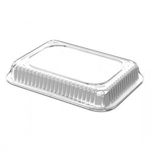 LID25 - Plastic Dome Lid for 9 x 6  Foil Container 500 - cs