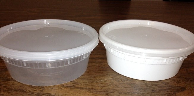SC-8C - 8 oz Clear Microwavable HD Deli Container W Lid 240 - cs