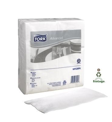 NP528PA - Tork Advance One Eighth Fold 2 Ply Dinner Napkin 2800 - cs