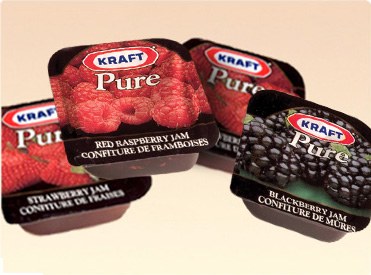 Kraft Pure Blueberry Jam - PORTIONS 200 x 16 ml - cs