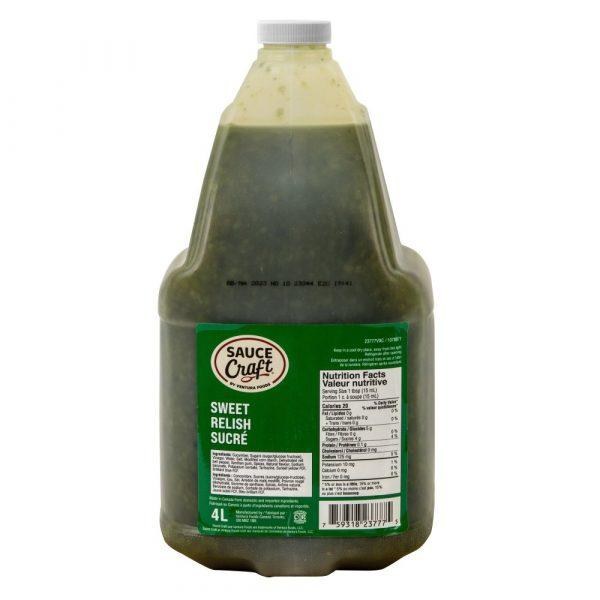 Sweet Green Relish - BULK 2 x 4 L - cs