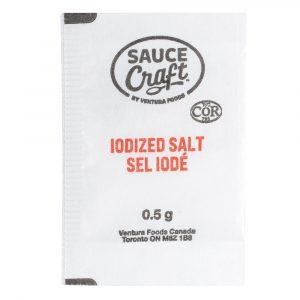 Sauce Craft Salt - PORTIONS 6000 x .5 g - cs