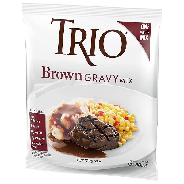 Trio One Step Brown Gravy Mix 8 x 467gr - cs