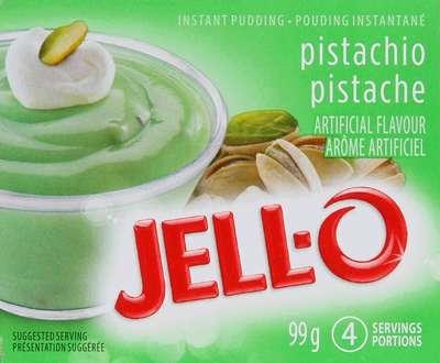 Jello Instant Pistachio Pudding 24 x 99g - cs