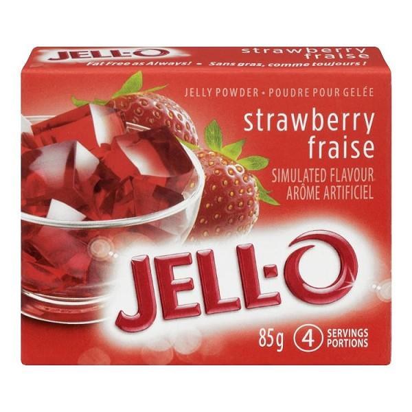 Jelly Powder Strawberry 24 x 85gr - cs