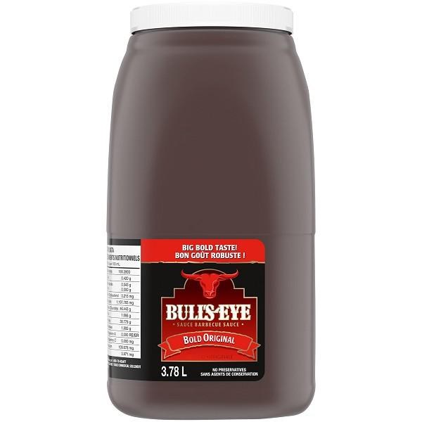 Bulls Eye BBQ Sauce - BULK 2 x 3.78 L - cs