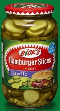 Bick's Hamburger Sliced Dills 2 x 4 L - cs