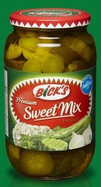 Bick's Sweet Mix Pickles 2 x 4L - cs