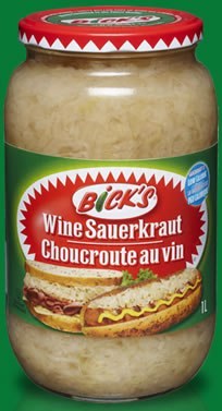 Bick's Wine Sauerkraut 2 x 4L - cs