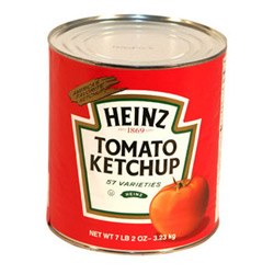 Heinz Ketchup Tins 6 x 2.84 L - cs
