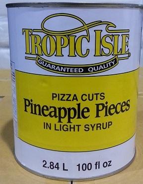 SUCCESS Pizza Pineapple - IN LIGHT SYRUP 6 x 2.84 L - cs
