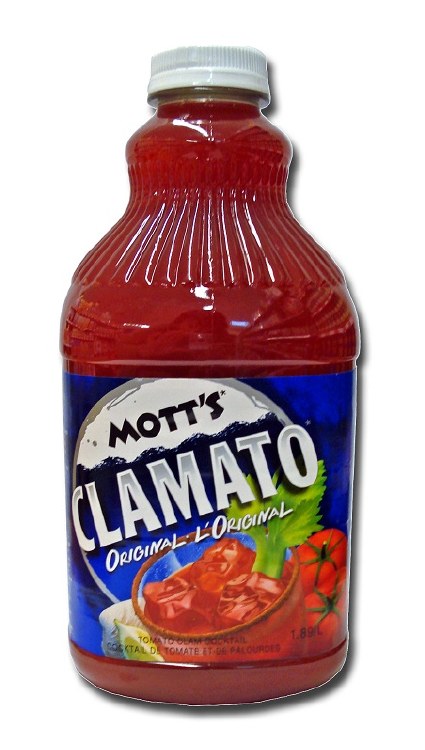 Mott's Clamato Juice Regular 4 x 1.89 L - cs ** 4 pack**