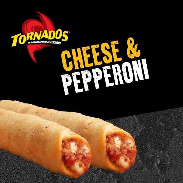 Ruiz Tornado Cheesy Pepperoni 3oz x 24 - cs