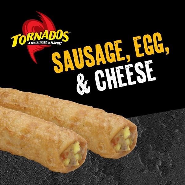 Ruiz Tornado Egg, Sausage and Cheese 3oz x 24 - cs