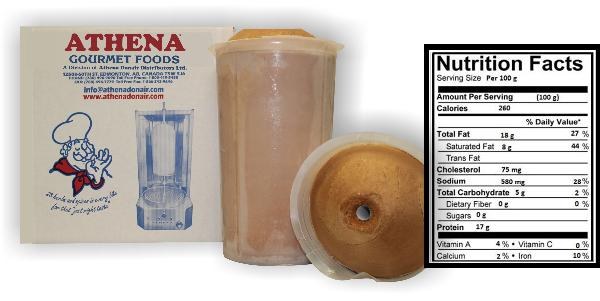 88802- Athena Large Beef Value Donair Cones 2 x 9 kg - cs