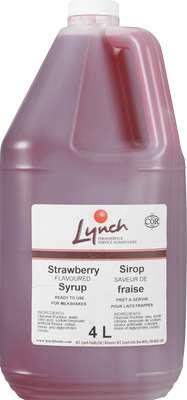Lynch STRAWBERRY Milkshake Syrup 2 x 4L - cs