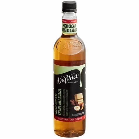 DaVinci Irish Cream Syrup 750ml - ea