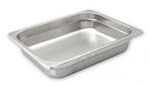 5781202 - 2.5" x - Half Size Pan Stainless Steel - ea