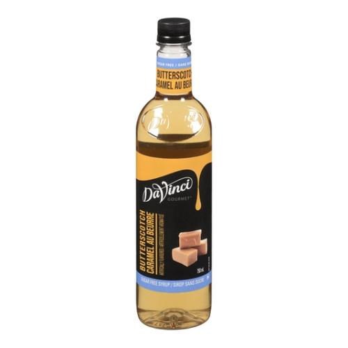 DaVinci S/F Butterscotch 750ml - ea