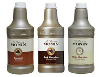 Monin Dark Choc Sauce 64 oz - ea