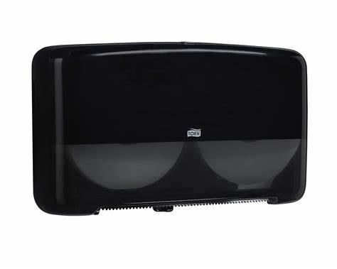 (T2) 5555290 - Tork Elevation Mini Twin Bath Tissue Dispenser BLACK - ea