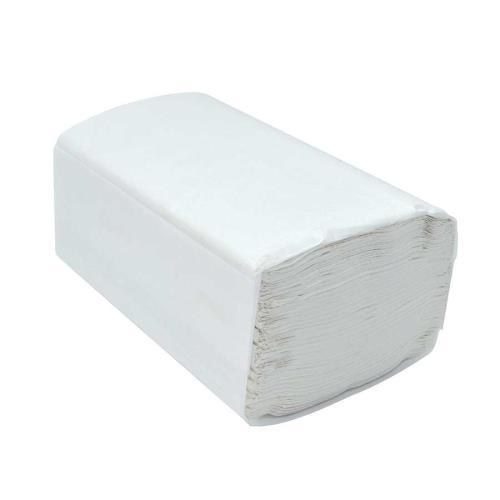DP0363- WHITE Single Fold Towel 250 x 16 -CS