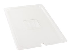 59601- 1/6 Size Slotted Poly Lid ea.