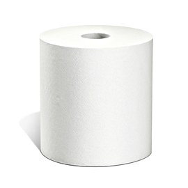01950 - White Swan 8" x White Roll Towel (R1) 6 x 800'-cs