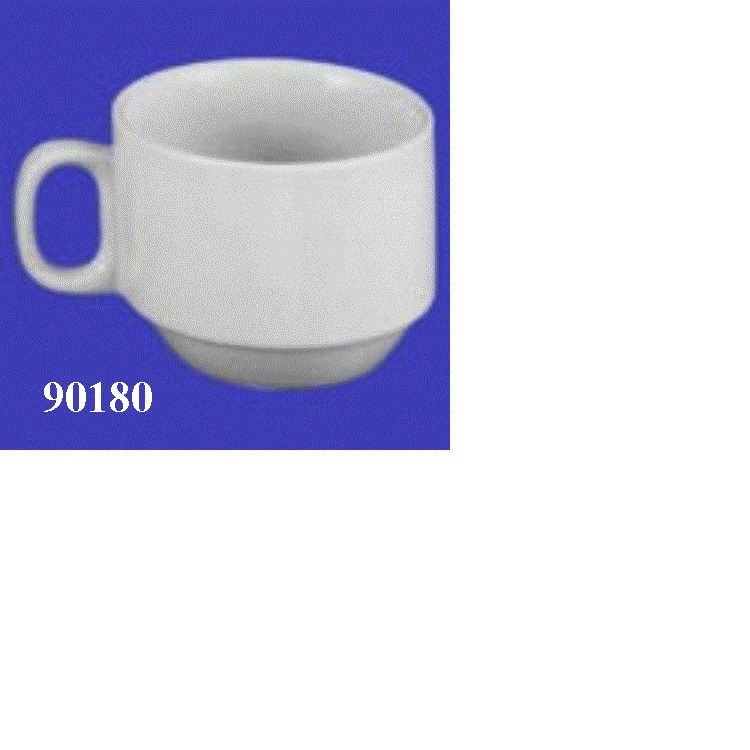 90180 - 7 oz - Porcelain Stacking Cup - dz